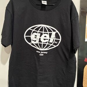 gel hc New Jersey USA Graphic Tee - Black & White